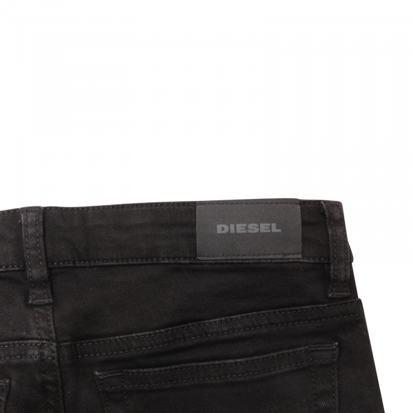 5172AQ jeans bimbo DIESEL boy kids denim trousers black