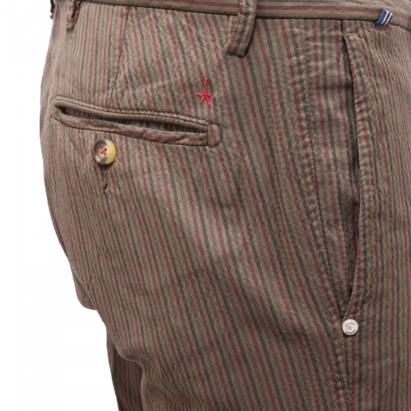 5185AH pantalone uomo AT.P.CO green cotton trouser men