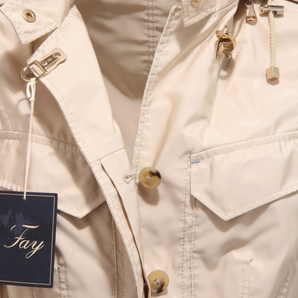 5190R giubbotto donna FAY giubbino giacca beige jacket woman