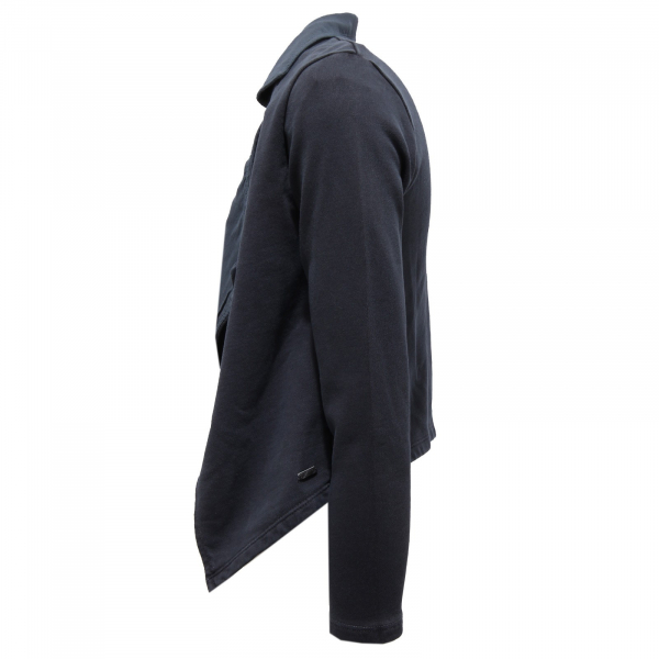 5208W giacca bimba WOOLRICH felpa girl blue sweatshirt jacket