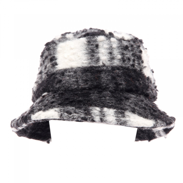 5209AG cappello donna HAT YOU black/white wool blend hat woman