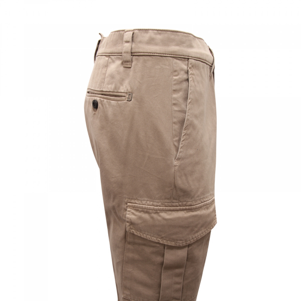 5216AT pantalone uomo DONDUP ALAN man trousers green/brown