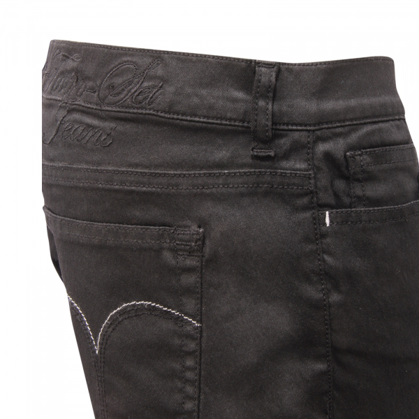 5279AS jeans donna TWIN-SET woman denim trousers black