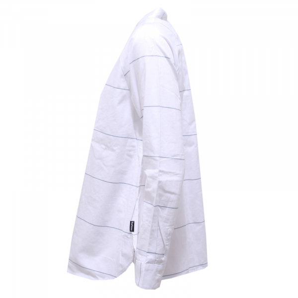 5280Y camicia donna BARBOUR stripe white cotton shirt woman