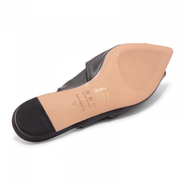 5315AQ ciabatta donna CARRANO woman leather slippers black