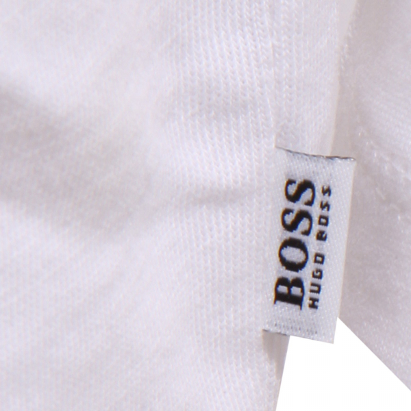 5347W maglia bimbo HUGO BOSS white cotton t-shirt boy kid