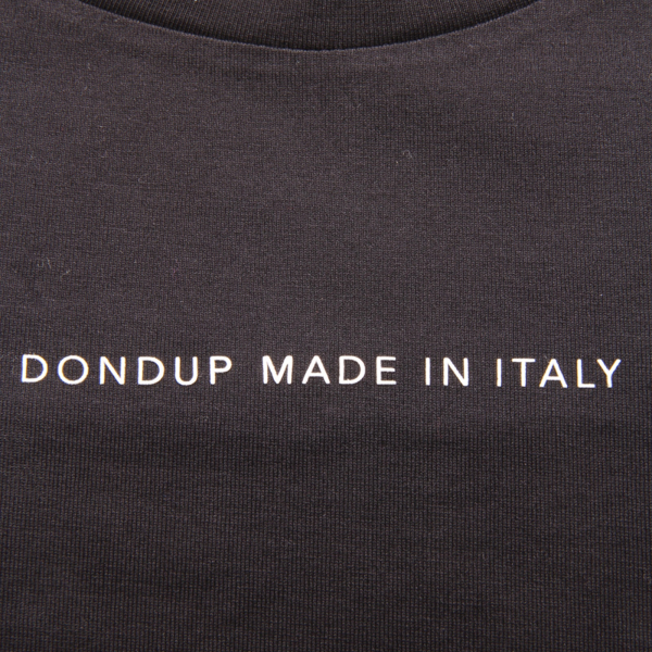 5360AZ MAGLIA UOMO DONDUP MAN T-SHIRT BLACK