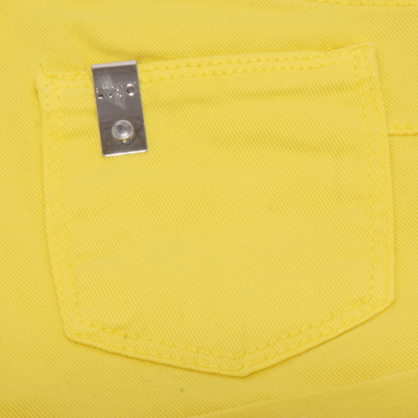52361AB bermuda bimba GIRL LIU-JO BABY yellow shorts kid