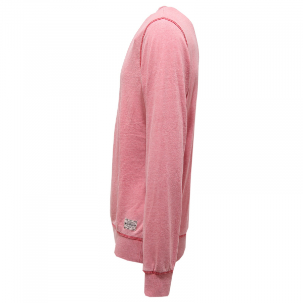 5370Q felpa uomo JACK & JONES VINTAGE CLOTHING rosa sweatshirt men