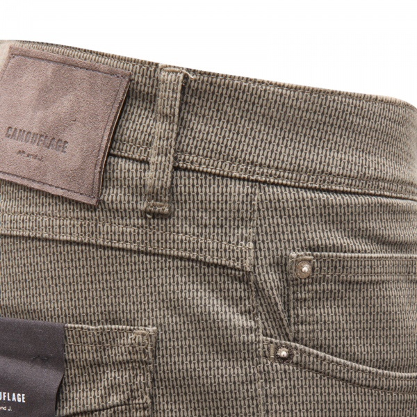 5384AS pantalone uomo CAMOUFLAGE BEST FIVE man trousers green