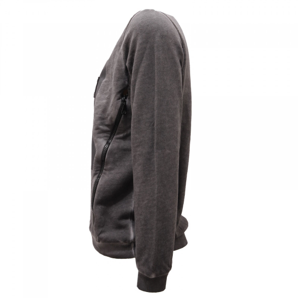 5388AE felpa bimbo boy ADALET delavé grey cotton sweater kid