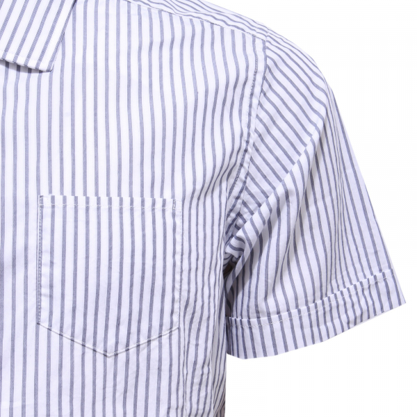 5420Y camicia uomo white/blue MESSAGERIE PATRIZIO PISCAGLIA cotton shirt man