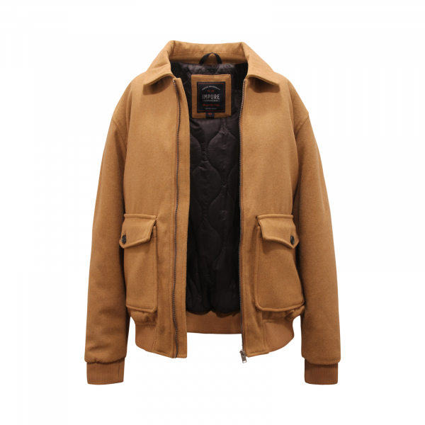 5431AZ GIUBBOTTO UOMO IMPURE WOOL BLEND PADDED JACKET