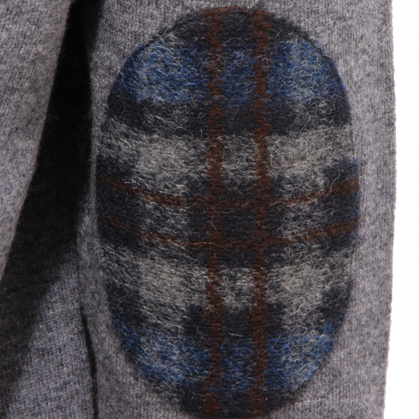 5434AF maglione uomo ALTEA grey melange wool sweater men
