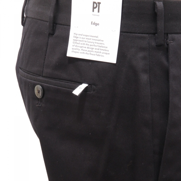 5463AL pantalone uomo PT TORINO EDGE man trousers black