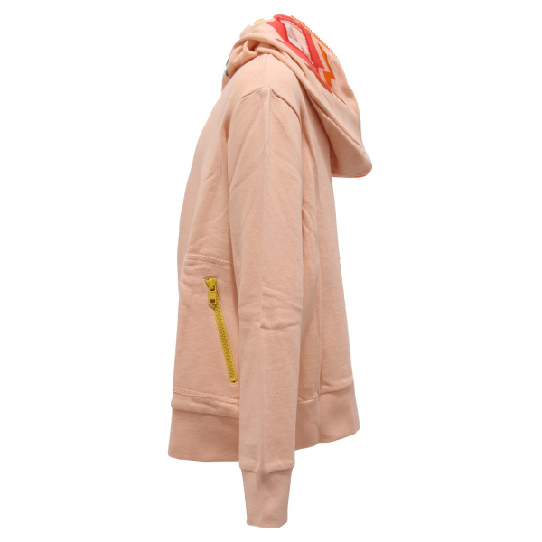 5465R felpa bimba STELLA McCARTNEY KIDS cotone pesca rosa sweatshirt kid