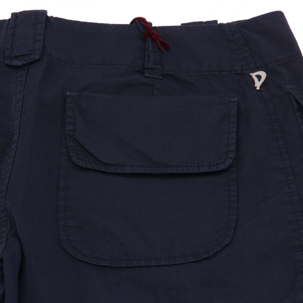 5466AB  bermuda bimba GIRL DONDUP blue garment dyed shorts kid