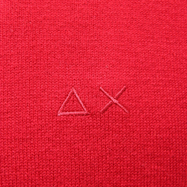 5473AI maglione uomo SUN68 man wool/cotton sweater red