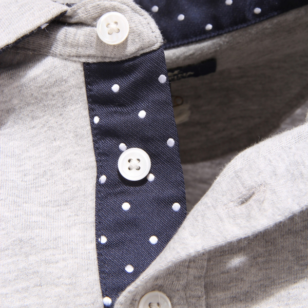 5482F polo LA MARTINA  MANICA LUNGA COTONE maglia uomo t-shirt men