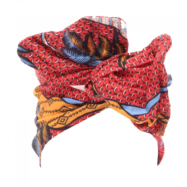 5490AG fascia donna VICOLO multicolor headband cotton woman