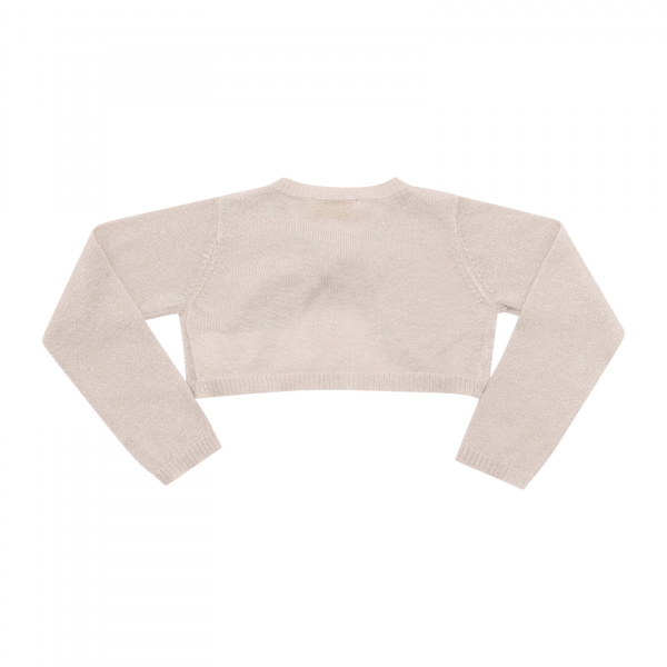 5505AP coprispalle bimba MONNALISA gril kid sweater LUREX