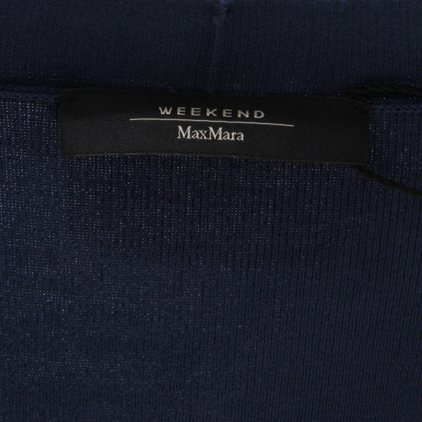 5517AE cardigan donna WEEKEND MAXMARA blue sweater woman