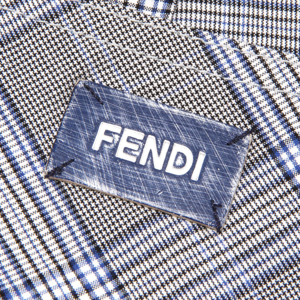5522G bermuda bimbo blu grigio panna nero FENDI pantaloni trouesers shorts kids
