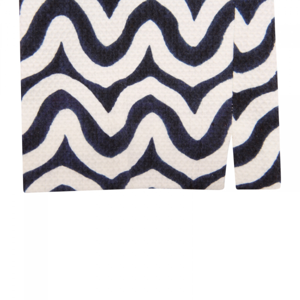 5523AP pantalone bimba IL GUFO girl kid trousers blue/white