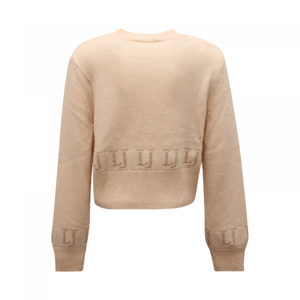 5527AZ MAGLIONE BIMBA LIU JO GIRL KIDS WOOL BLEND SWEATER