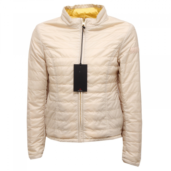 5540R giubbotto bimba girl PEUTEREY BONAIRE beige/yellow reversible jacket