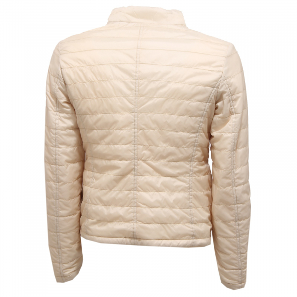 5540R giubbotto bimba girl PEUTEREY BONAIRE beige/yellow reversible jacket