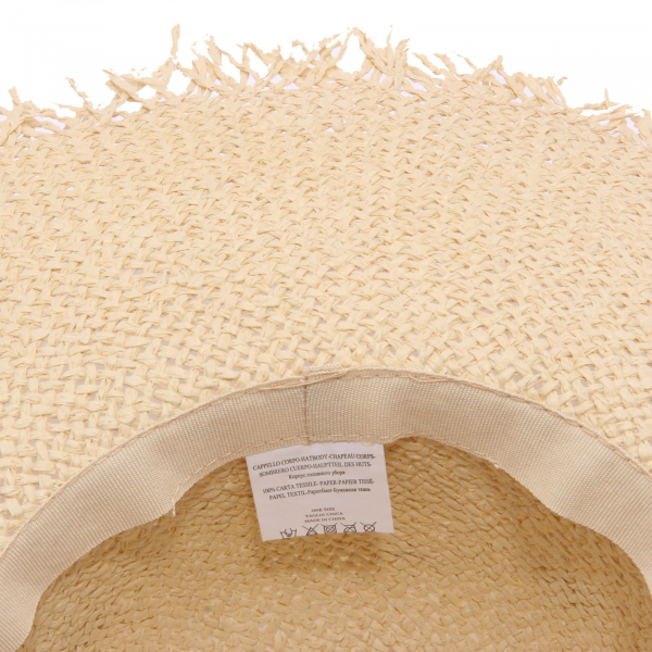 5545AG beige cappello paglia donna HAT YOU hat woman