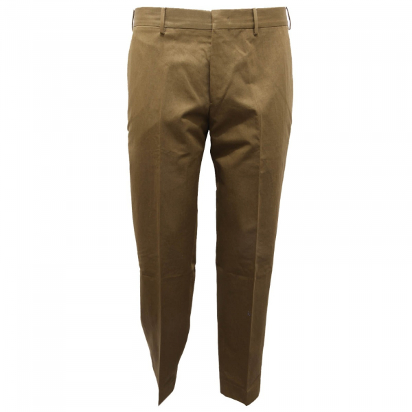5549AH pantalone uomo PT TORINO green cotton/linen trouser men