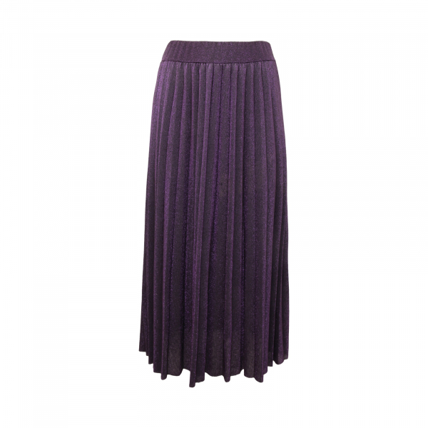 5552AV GONNA DONNA CROCHÈ WOMAN LUREX SKIRT