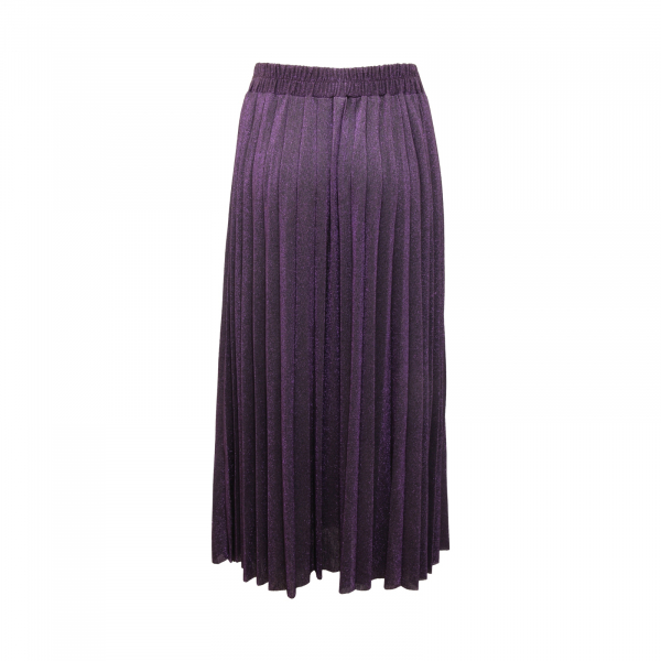 5552AV GONNA DONNA CROCHÈ WOMAN LUREX SKIRT