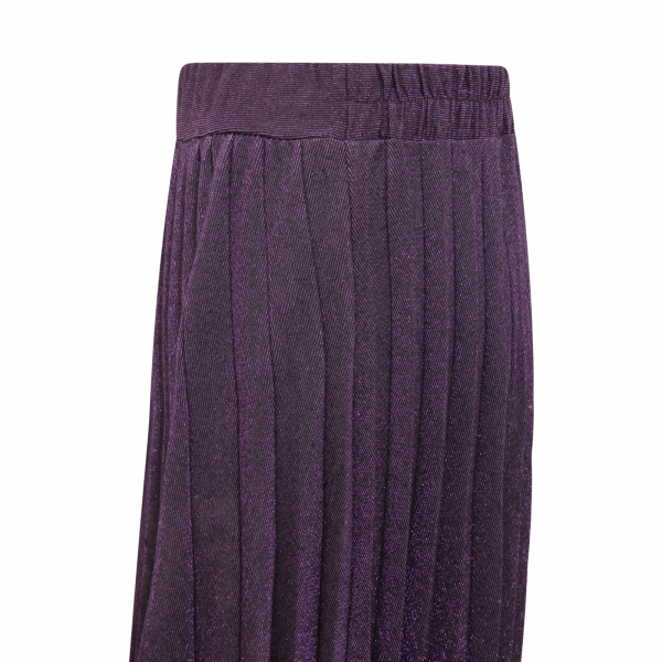 5552AV GONNA DONNA CROCHÈ WOMAN LUREX SKIRT