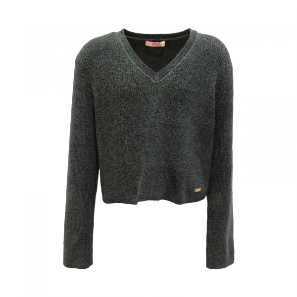 5554AZ MAGLIONE CINIGLIA BIMBA LIU JO  GIRL KIDS CHENILLE SWEATER 