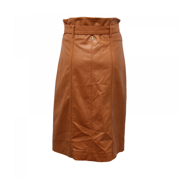 5559AV GONNA DONNA TWINSET WOMAN VEGAN SKIRT