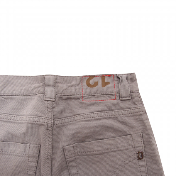 5568AQ pantalone bimbo DONDUP MUSIC boy kids trousers grey