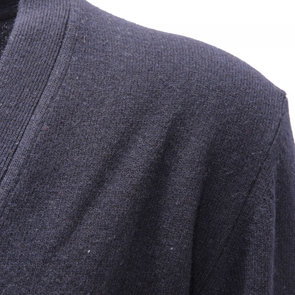 5570AF maglione cardigan uomo RE_BRANDED blue navy cashmere sweater man