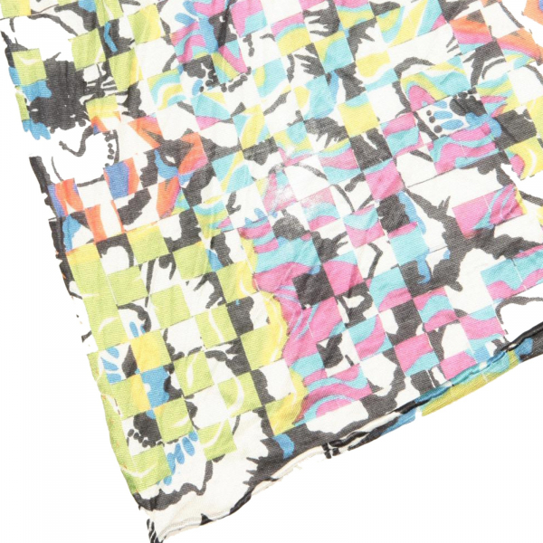 55760 stola GENTUCCA PLAY MANTERO SETA sciarpa foulard donna scarf women