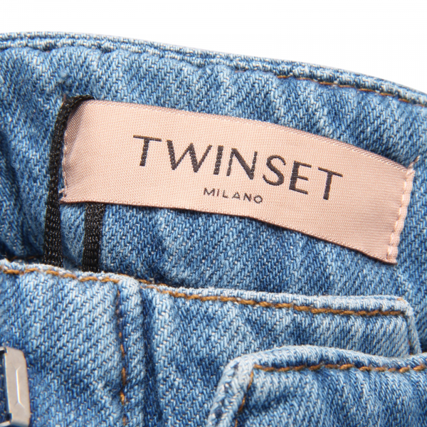 5577AT jeans donna TWINSET woman denim trousers