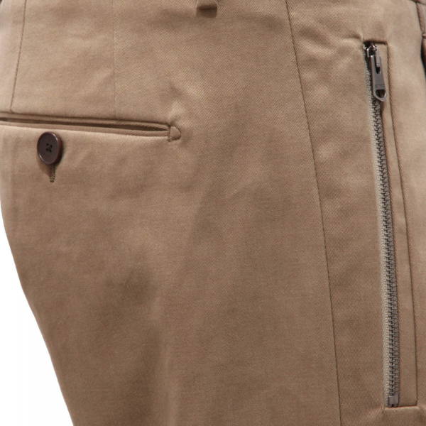 5592AH pantalone uomo ETRO army green cotton slim fit trouser man