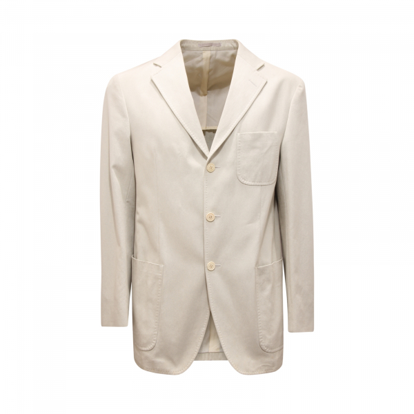 5592AU ABITO UOMO DAVID BURNETT MAN COTTON SUIT DROP 6R