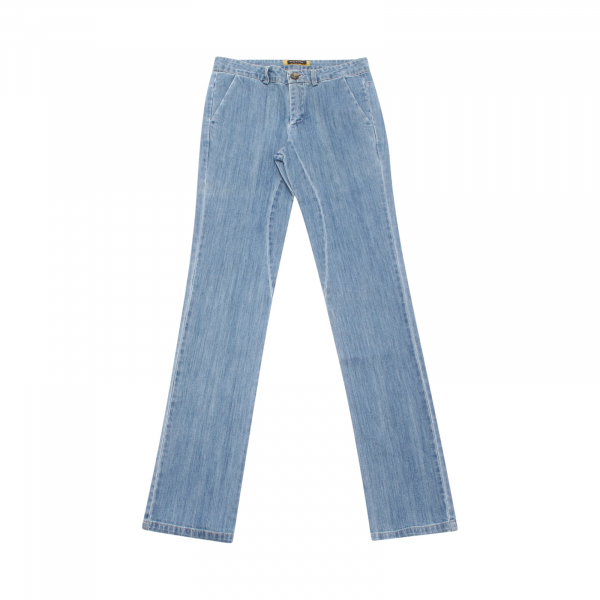 5594AQ jeans bimbo TAGLIATORE boy kids denim trousers blue