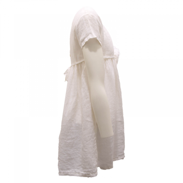 5610AN abito bimba IL GUFO girl kid linen dress