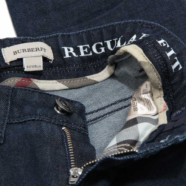 5650M jeans blu bimba BURBERRY kids children pants trousers