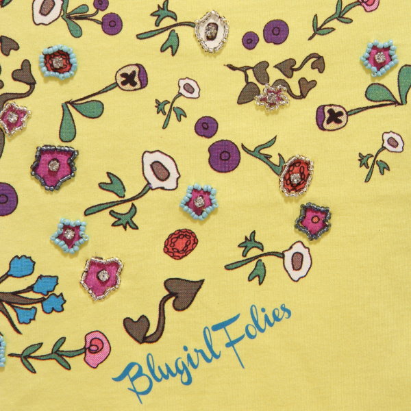 5663X maglia over donna yellow BLUGIRL FOLIES t-shirt woman