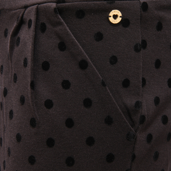 5680AQ pantalone bimba TWIN-SET girl kids trousers black
