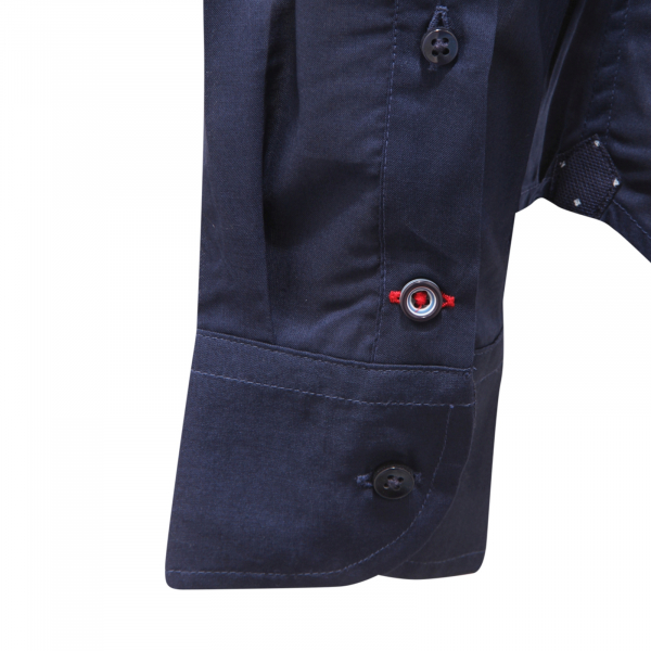 5684AS camicia uomo GARRY'S EARTH man shirt blue